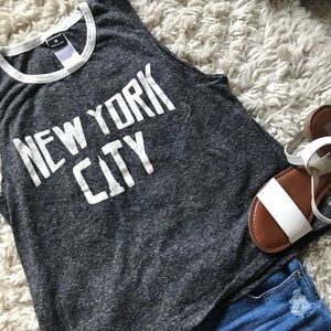NEW YORK CITY TANK SIZE M